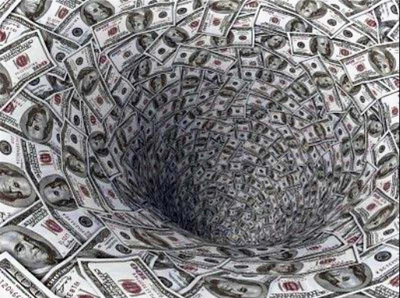 Click to enlarge money drain government waste