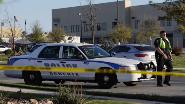 Click to enlarge police scene