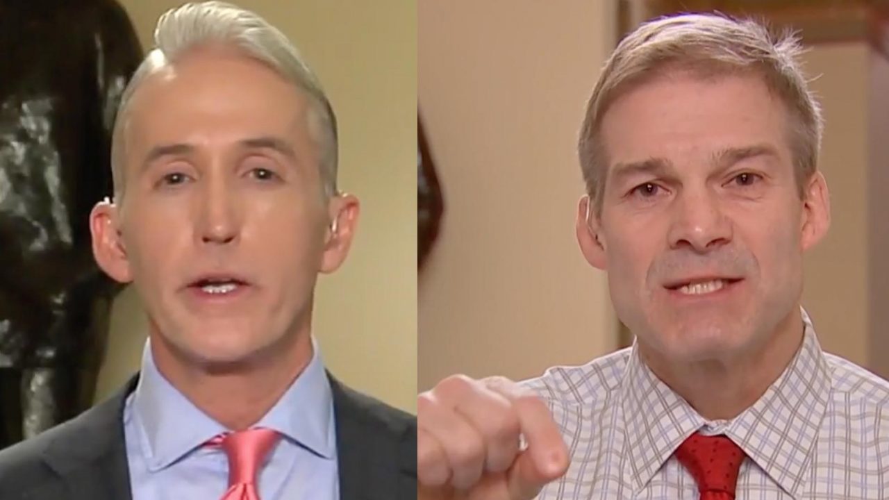 Click to enlarge Trey Gowdey and Jim Jordan