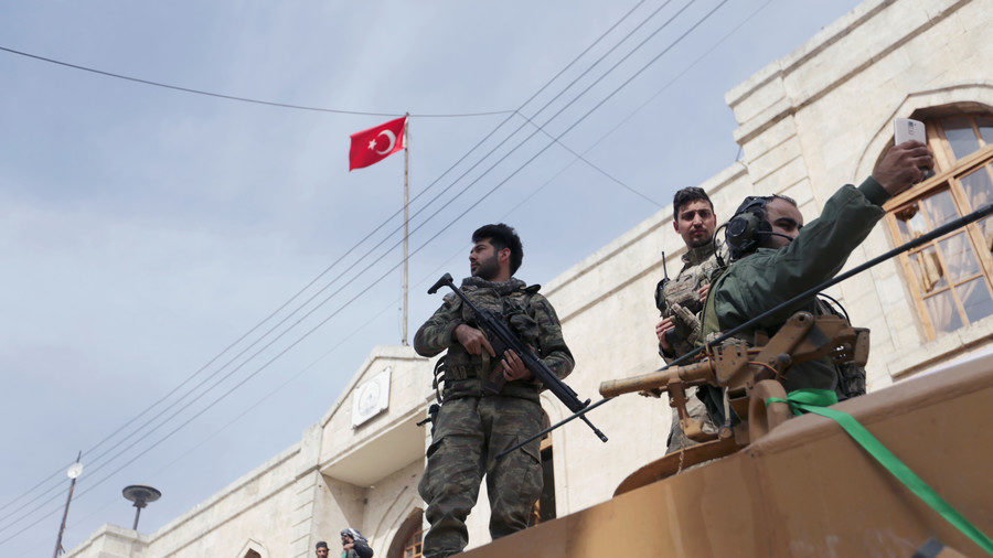 Click to enlarge Turkish Army Free Syrian Army