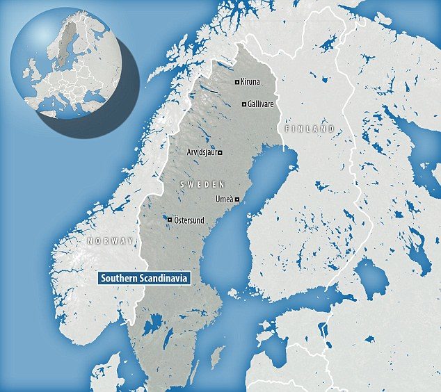 People living in southern Scandinavia during the Stone Age