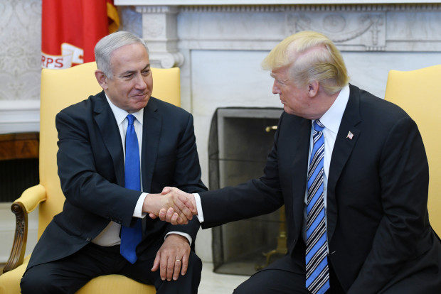 U.S. President Donald Trump and Israel Prime Minister Benjamin Netanyahu