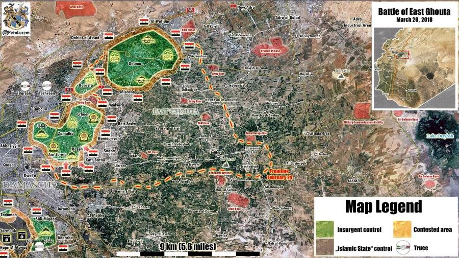 east ghouta March 2018