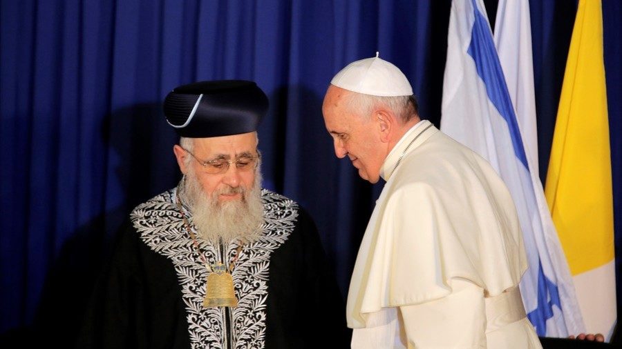 Click to enlarge Chief Sephardic Rabbi Yitzhak Yosef