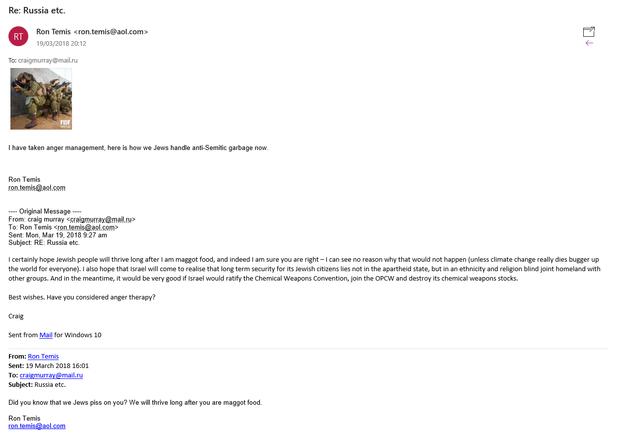 Click to enlarge craig murray emails