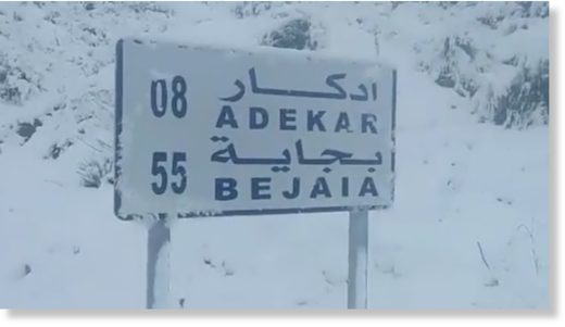 snow Algeria