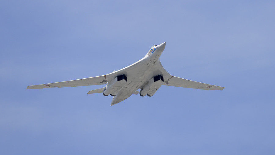 A Tupolev Tu-160 Blackjack strategic bomber