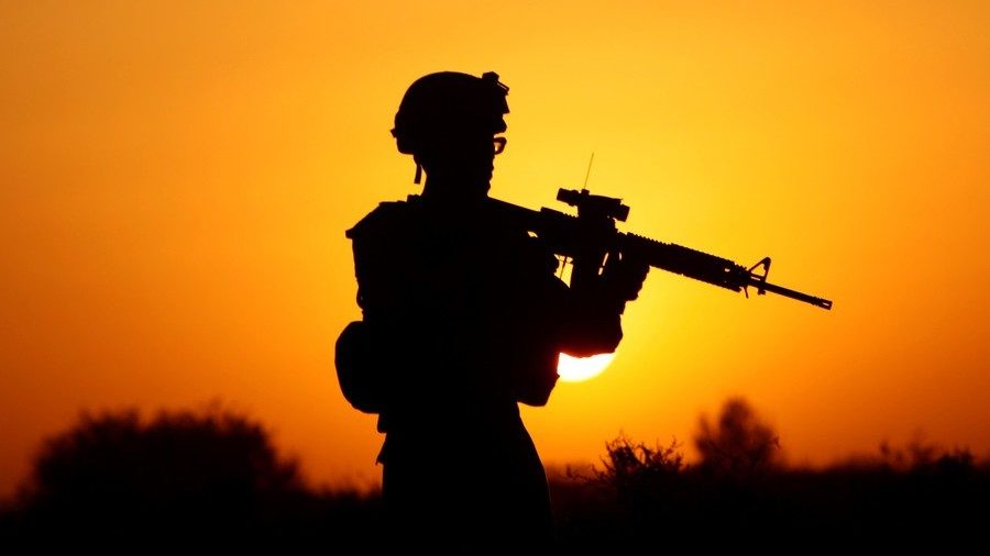 US marine soldier