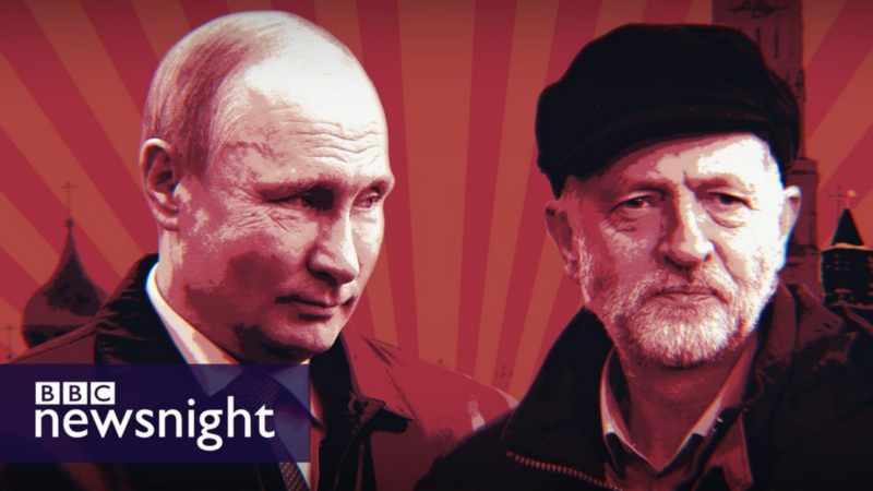 Putin Corbyn BBC
