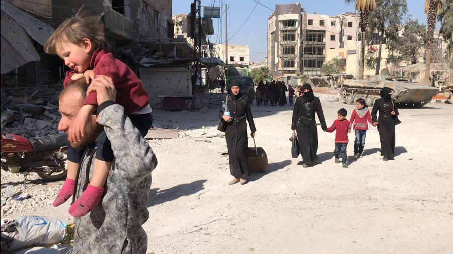 ghouta civilians