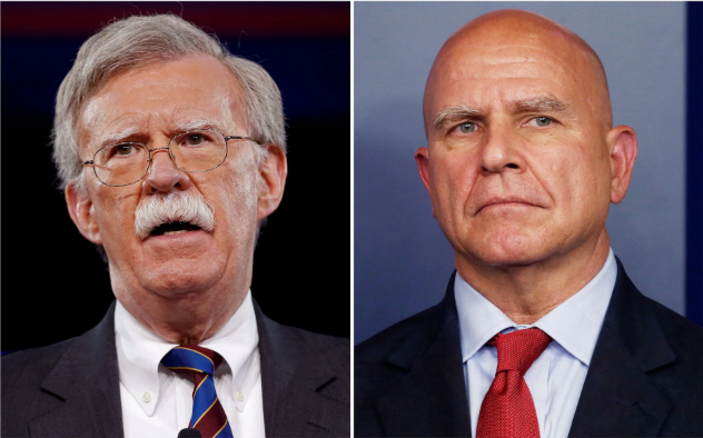 Click to enlarge Former U.S. Ambassador to the United Nations John Bolton is replacing H.R. McMaster as National Security Adviser