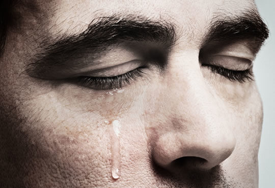 Cryiing Man