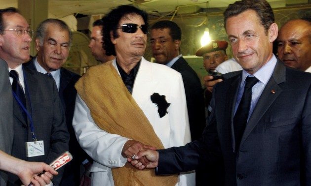 Click to enlarge gaddafi sarkozy