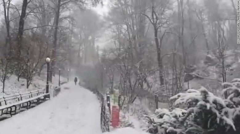 Click to enlarge NYC hasn't seen snow like this in 130 years