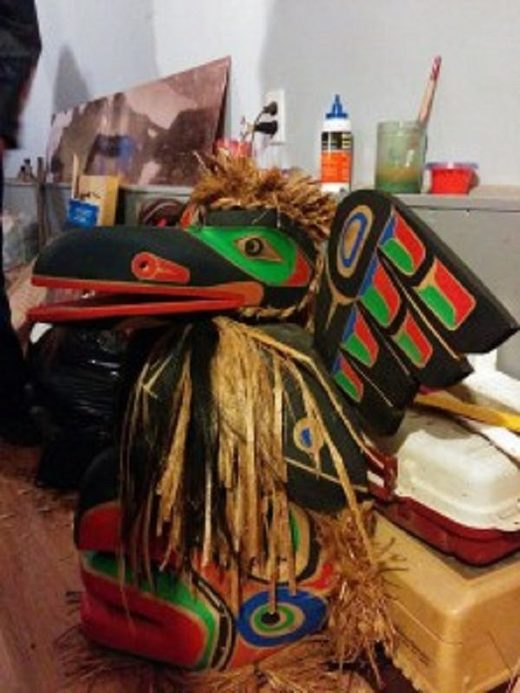 Click to enlarge Potlatch mask