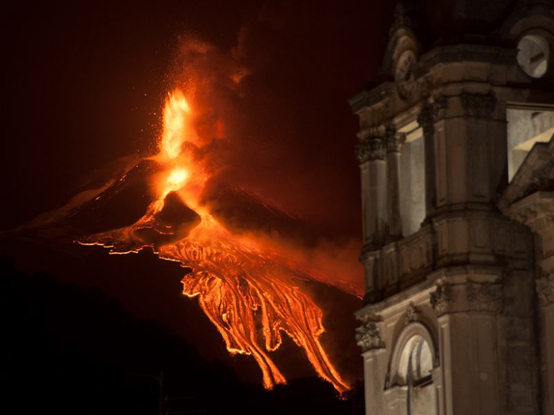 Radon Tells Unexpected Tales of Mount Etna’s Unrest