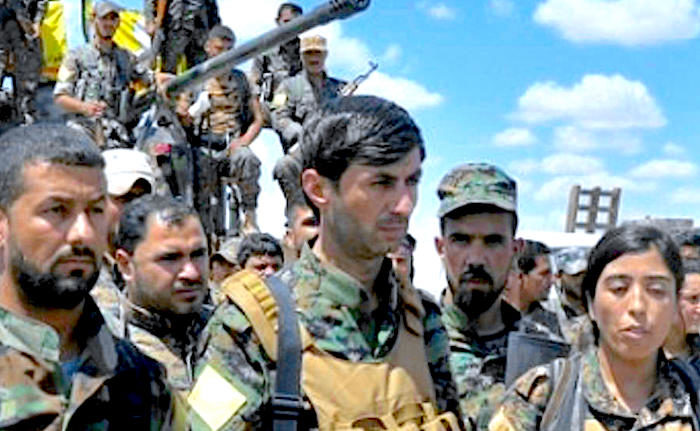 SDF in Raqqa