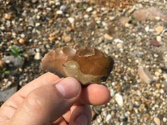 400,000-year-old stone tool (
