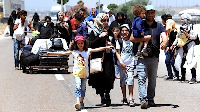 Syrians return