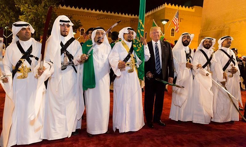 Click to enlarge Trump saudi princes