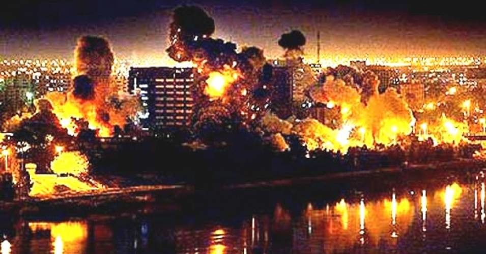 Click to enlarge baghdad bombing 2003