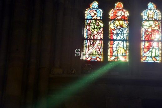 strasbourg cathedral light juda