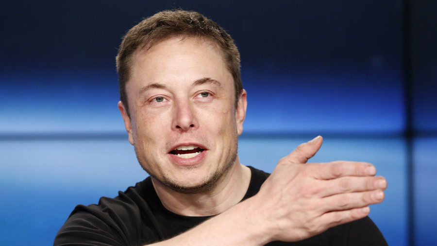SpaceX founder Musk speaks at a press conference