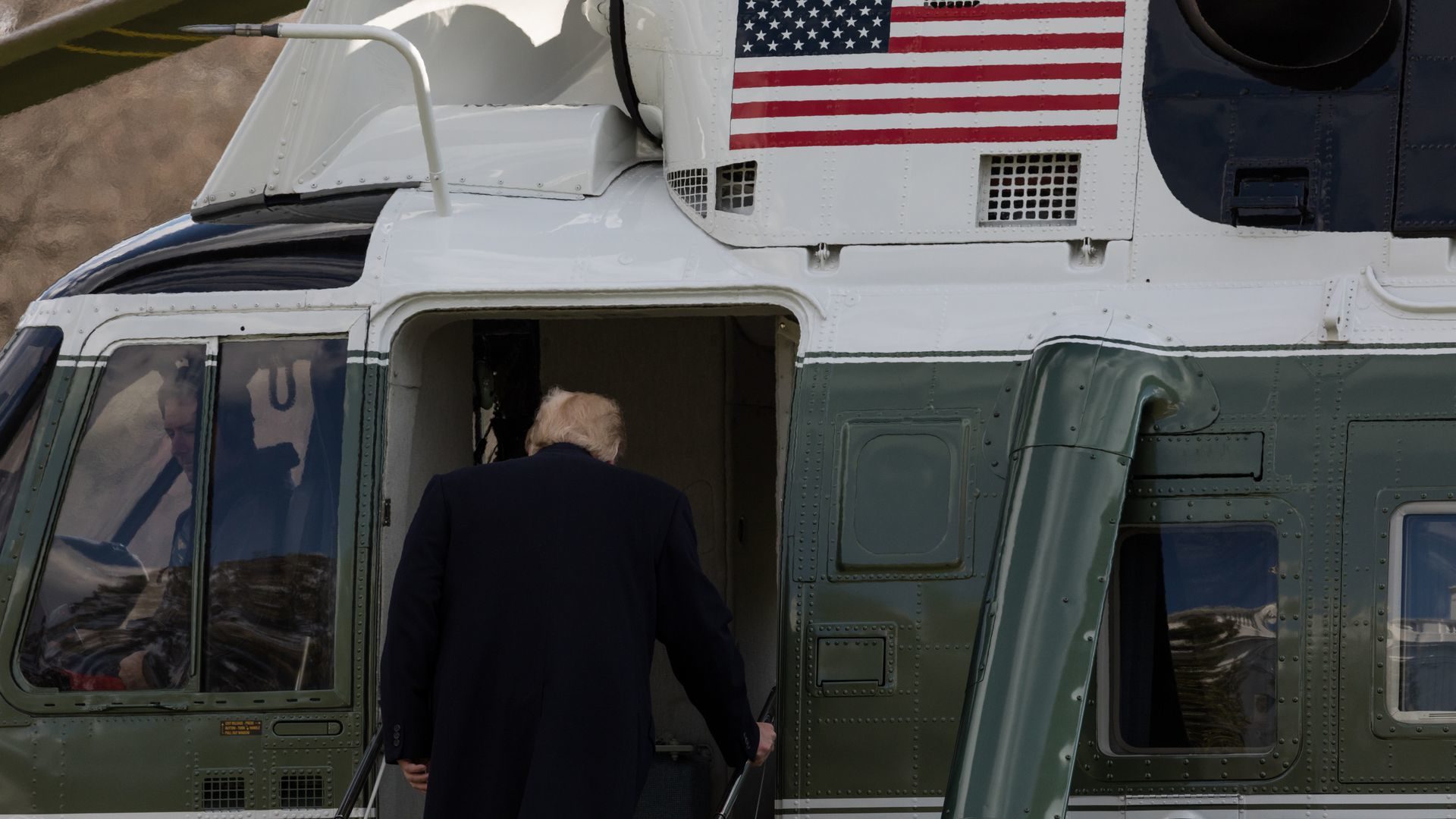 Trump jet plane