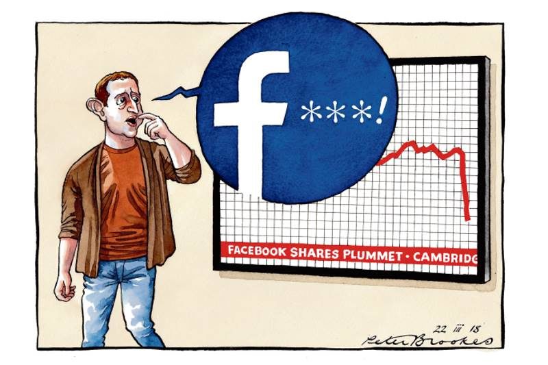 Click to enlarge facebook stock drop