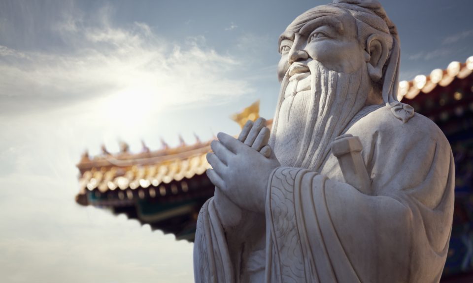confucius statie