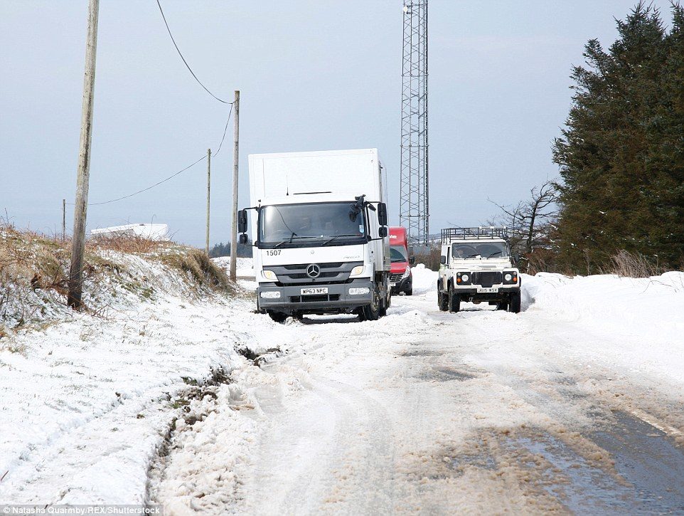 devon march 2018 snow