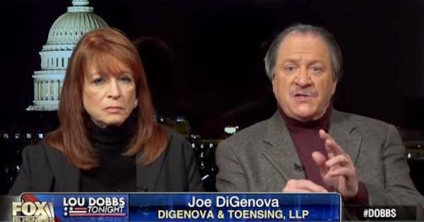 Joe diGenova and his wife Victoria Toensing