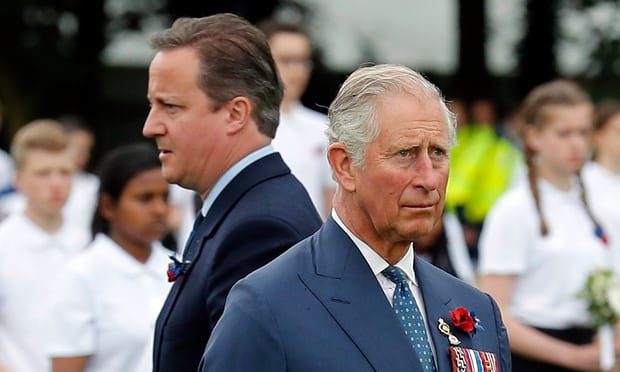 Click to enlarge Prince Charles David Cameron