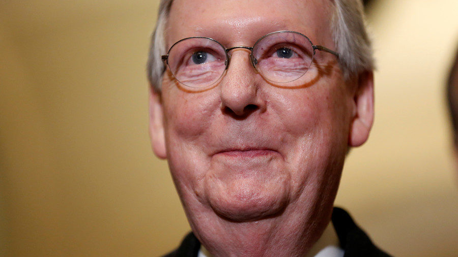 Click to enlarge Senate Majority Leader Mitch McConnell