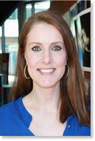 Dr Katie Edwards (pictured) has claimed the son of God was also a victim of sexual abuse, when he was stripped to be crucified.