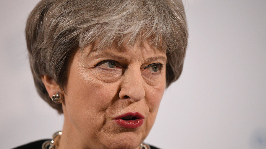 Click to enlarge Theresa May