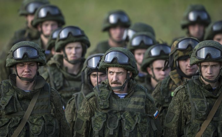 Click to enlarge Russian soldiers infantry