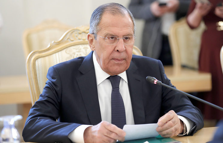 Russian Foreign Minister Sergey Lavrov