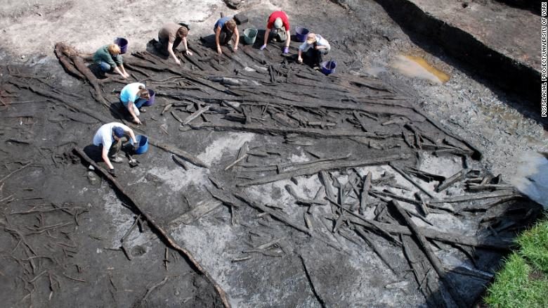 Click to enlarge Star Carr excavation