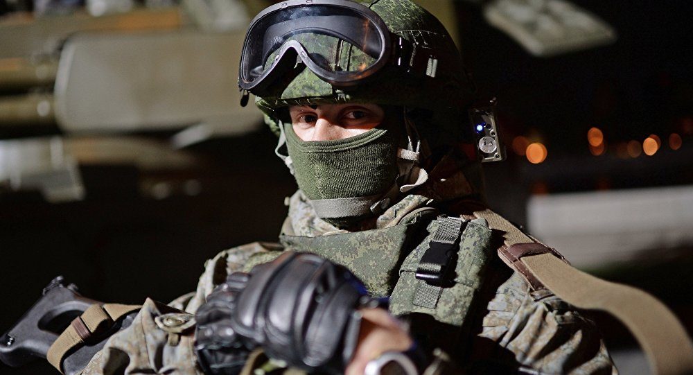 Click to enlarge Soldier at Russian Army Festival