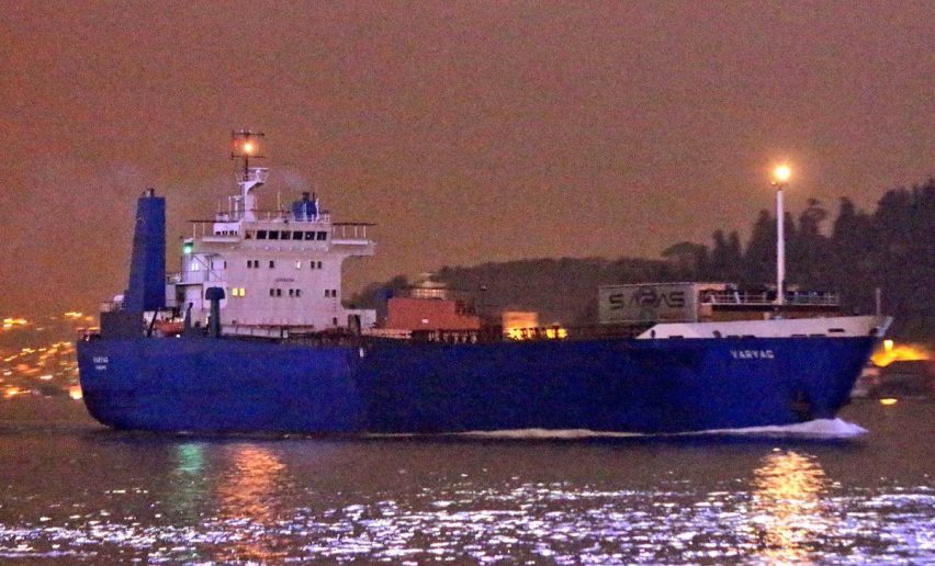 Russian Ro-Ro Varyag freighter ship