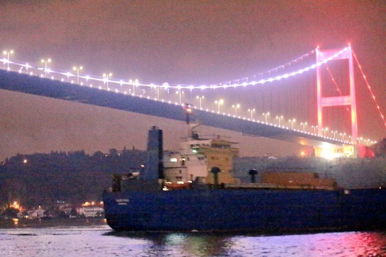 Click to enlarge Russian Ro-Ro Varyag freighter ship