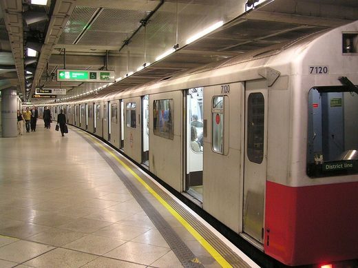 London tube station