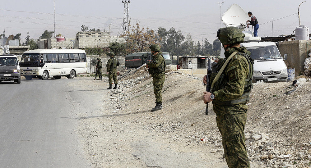 russian military police east ghouta