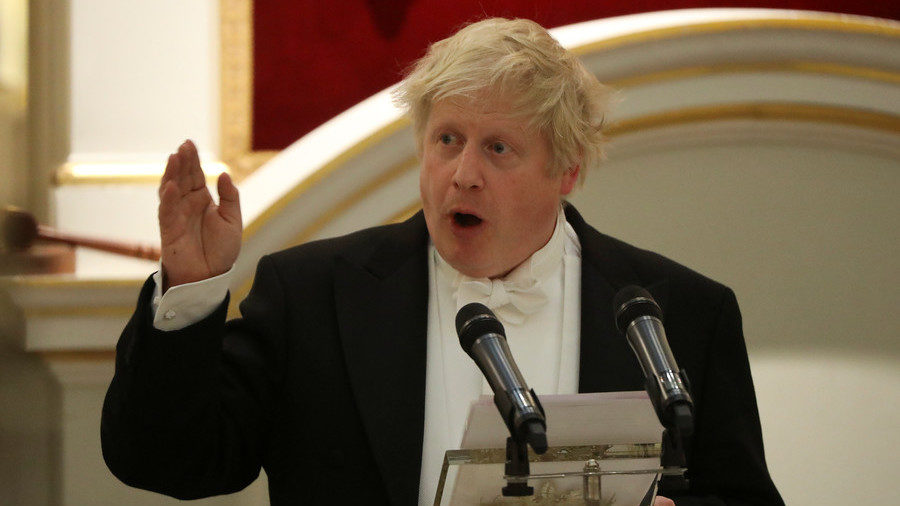 Click to enlarge Britain's Foreign Secretary Boris Johnson