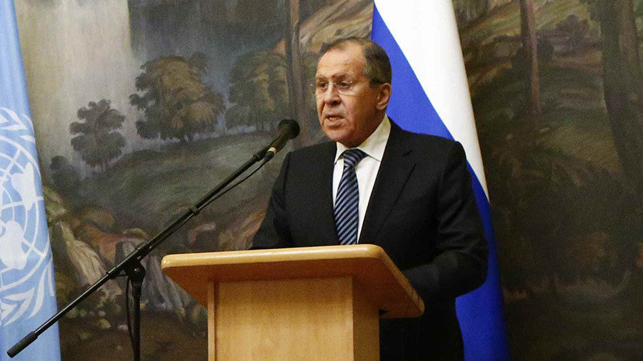 Russian Foreign Minister Sergei Lavrov