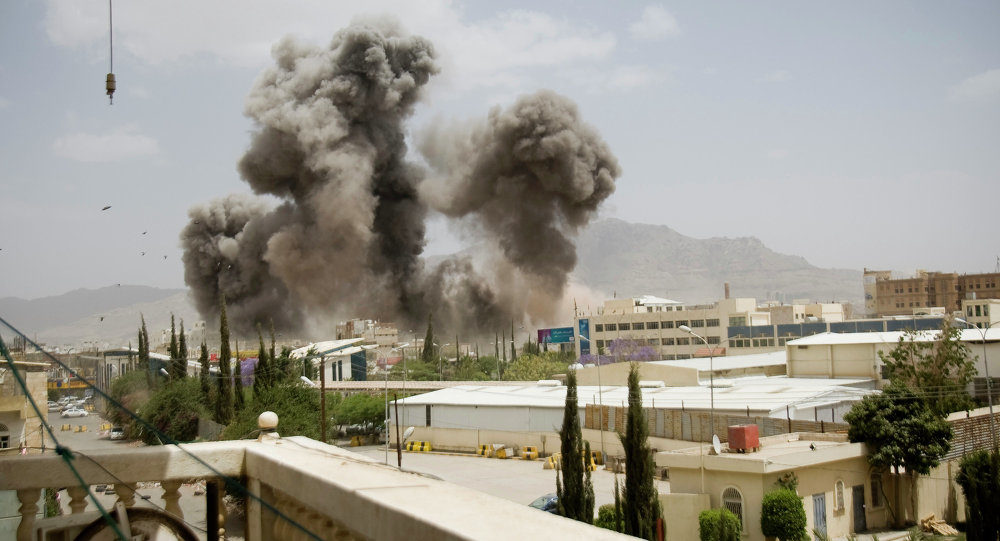 Click to enlarge Saudi airstrike Yemen