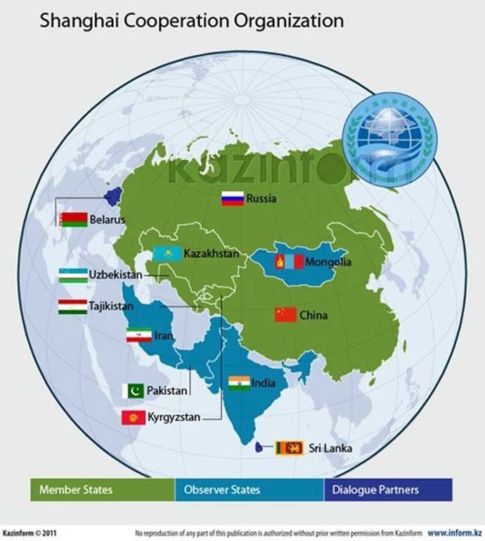 Click to enlarge Shanghai Cooperation Organisation