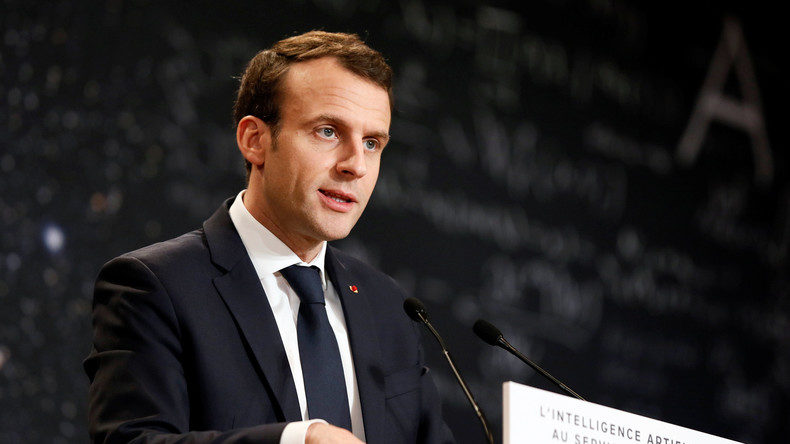 Click to enlarge Macron