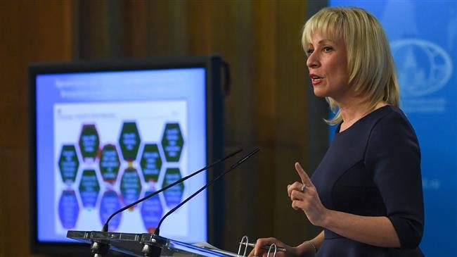 Click to enlarge Maria Zakharova